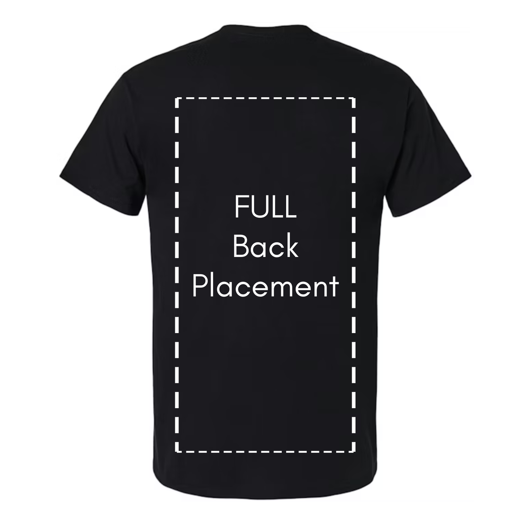 Custom T-Shirt Printing (Design + Print Included)