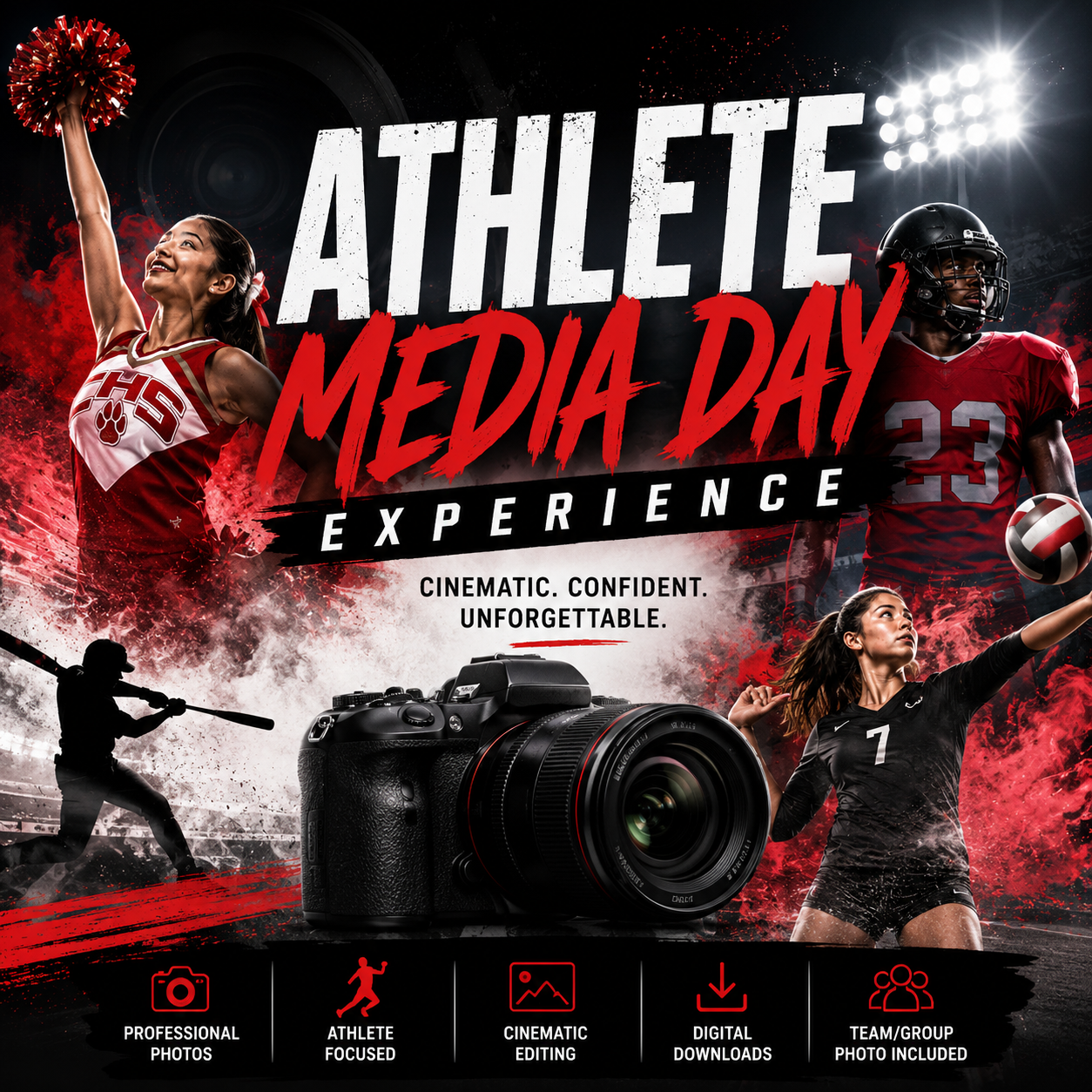 Athlete Media Day Experience
