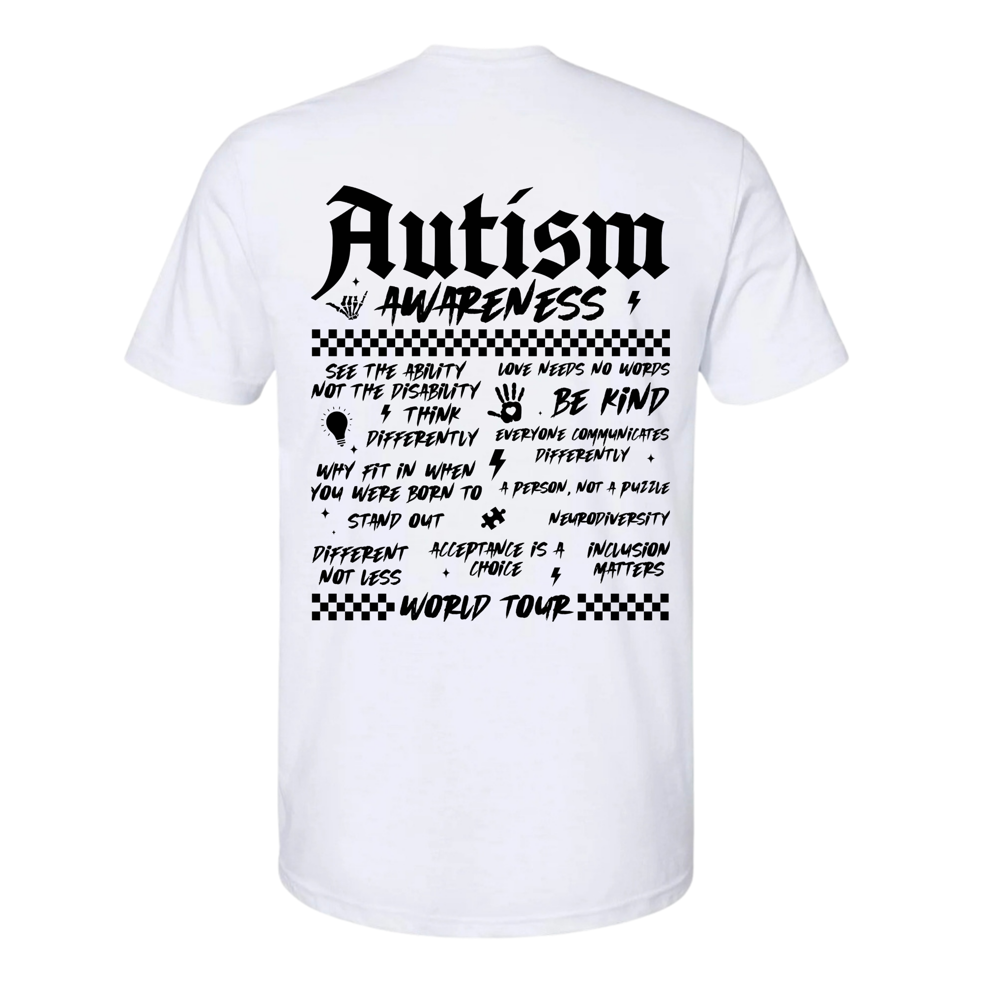 Autism Awareness World Tour T-Shirt