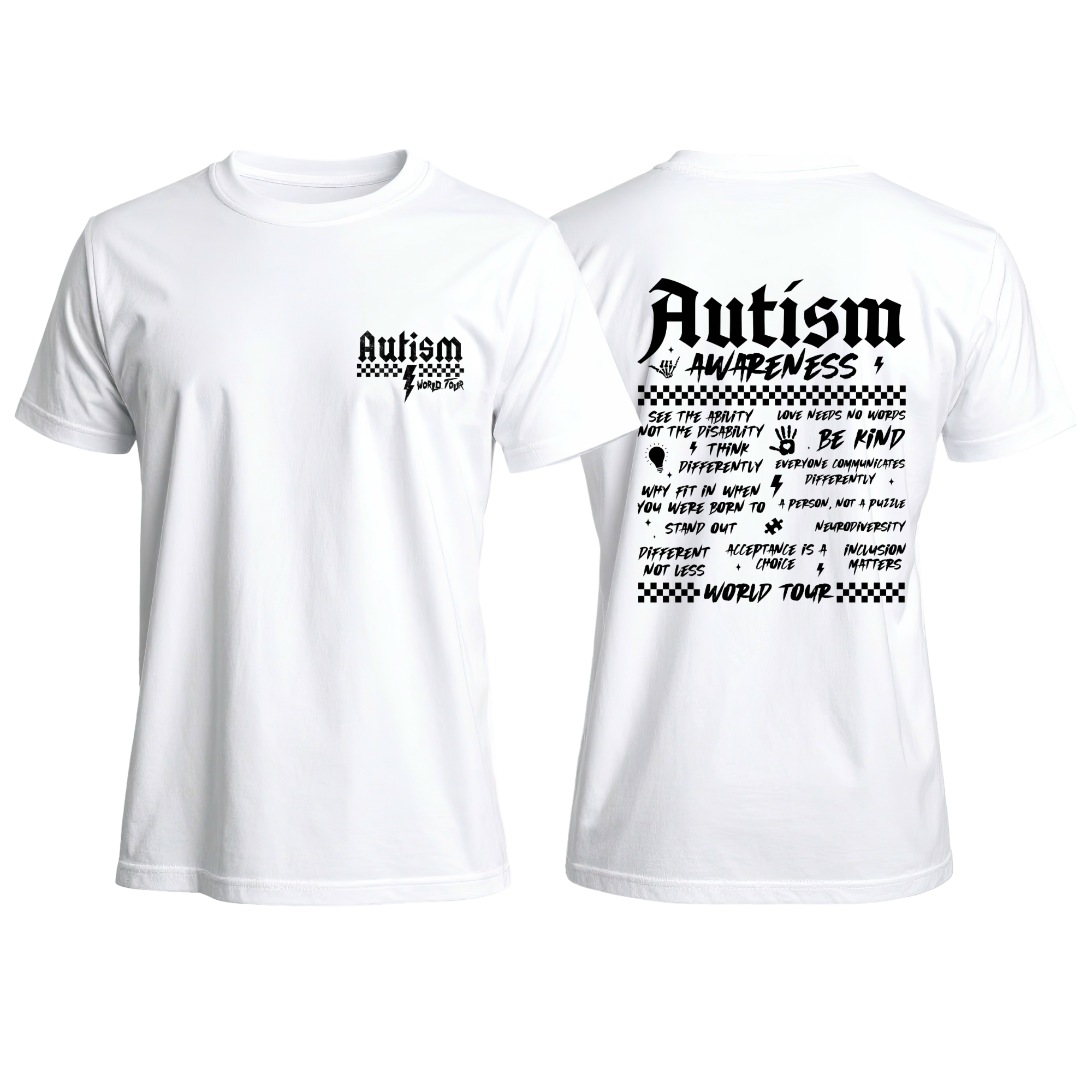 Autism Awareness World Tour T-Shirt