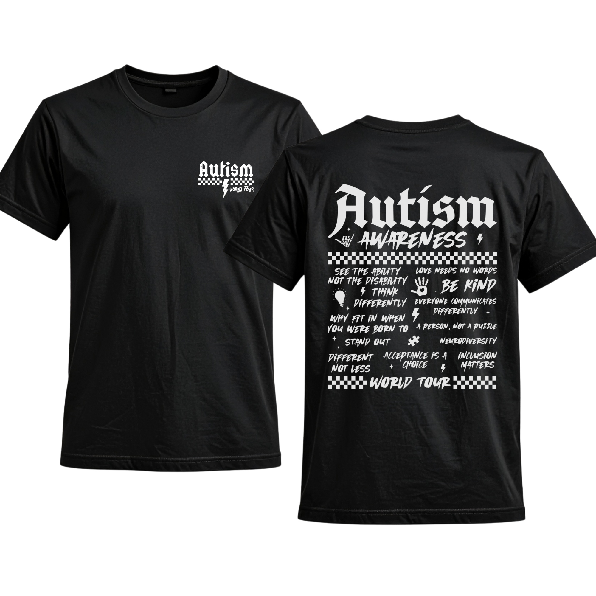 Autism Awareness World Tour T-Shirt